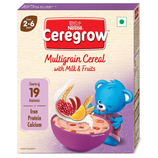 CEREGROW Multigrain Breakfast Cereal 300g | With Iron, Calcium & Protein