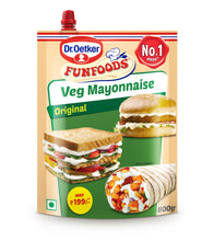 Dr. Oetker FunFoods Veg Mayonnaise Original, 900g - Trans Fat Free
