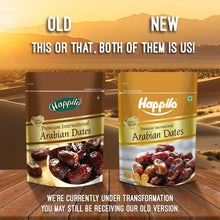 Happilo Dried Arabian Dates Pouch, 500 g | No Added Sugar | Gluten Free
