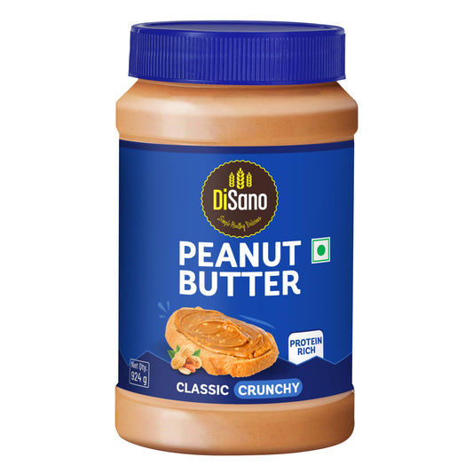 DiSano Crunchy Peanut Butter 924g - 25% Protein, Gluten Free