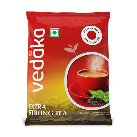 Vedaka Extra Strong Tea Powder | 500g | Bold & Aromatic Black Tea