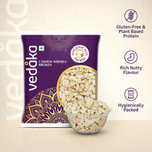 Vedaka Broken Cashews - 100g Pack - Nutty Flavor, Firm Texture