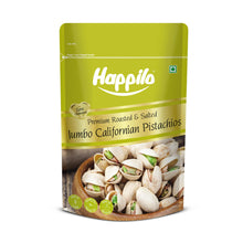 Happilo California Roasted & Salted Pistachios 200 g | Gluten-Free, Non-GMO, High Protein Nuts
