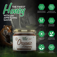Nature's Nectar Organic Raw Honey 400g | NMR Tested, No Added Sugars