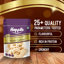 Happilo Whole Cashews 500 g Value Pack | Gluten Free, High Protein