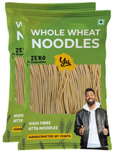 Yu Foodlabs Whole Wheat Noodles - 300g Pack of 2, Easy to Digest