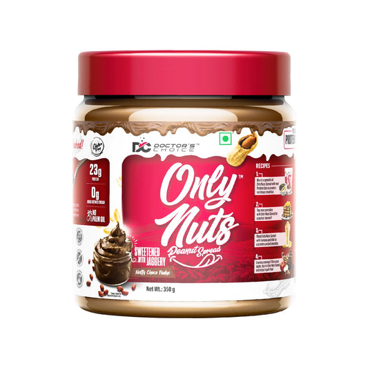 DC Doctors Choice Crunchy Peanut Butter, Dark Chocolate, 350g