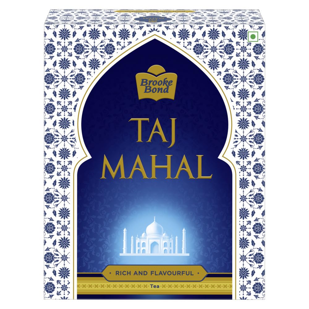 Taj Mahal Black Tea, 1kg - Long Leaves, Rich Flavor
