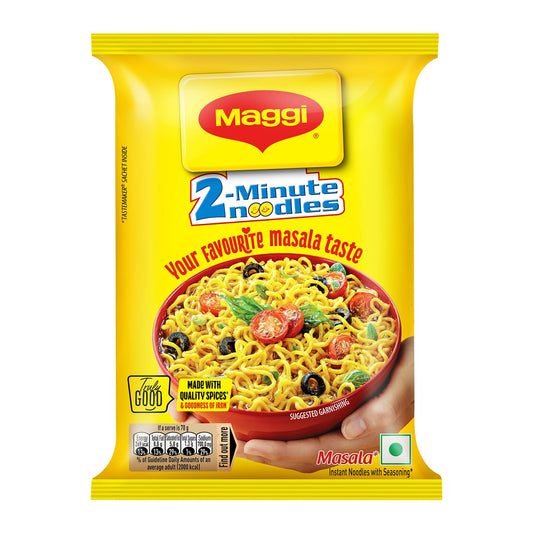 MAGGI Instant Masala Noodles, 70g Pouch - Iron Fortified