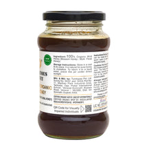 INDIGENOUS HONEY Raw Organic Honey 500 g Glass Jar - USDA Certified, NMR Tested