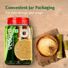 Vedaka Cane Jaggery Powder | 1 Kg Jar | No Added Color & Preservatives