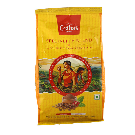 Cothas Specialty Blend South Indian Filter Coffee 500G | 85% Coffee 15% Chicory