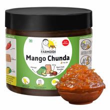 FarmDidi Mango Chunda with Jaggery 325g | Oil-Free Handmade Pickle