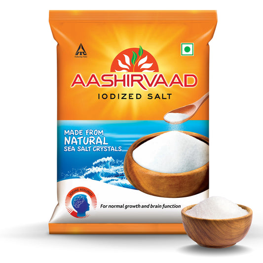 Aashirvaad Iodised Salt, 1kg - 4-Step Process for Quality