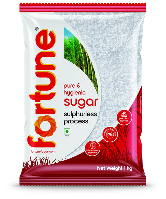 Fortune Sugar, 1 kg - Sulphur-Free, Hand-Touched Free