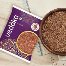 Vedaka Raw Flaxseeds | 500 Gram | Nutty Flavor & Crunchy Texture