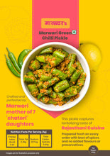 Marwar's Green Chilli Pickle 200g | Rajasthani Homemade Achar | No Preservatives