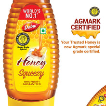 Dabur Honey Squeezy Pack 450g (225gx2) | 100% Indigenous Honey | Rich in Antioxidants