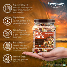 PrettyNutty Dried Fruits, Nuts & Seeds 500g Jar - Almonds, Cashews, Cranberries & More