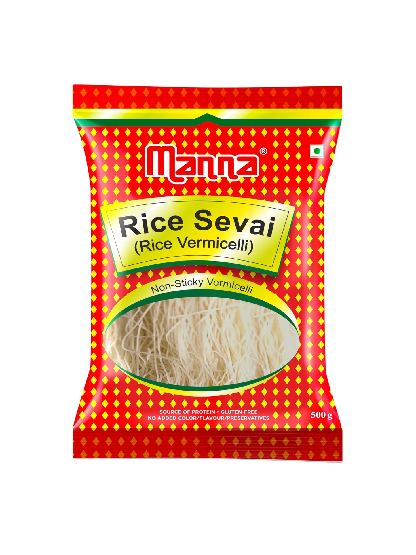 Manna Rice Vermicelli 500g | Vegetarian Semiya | Quick Cooking