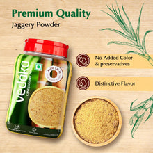 Vedaka Cane Jaggery Powder | 1 Kg Jar | No Added Color & Preservatives