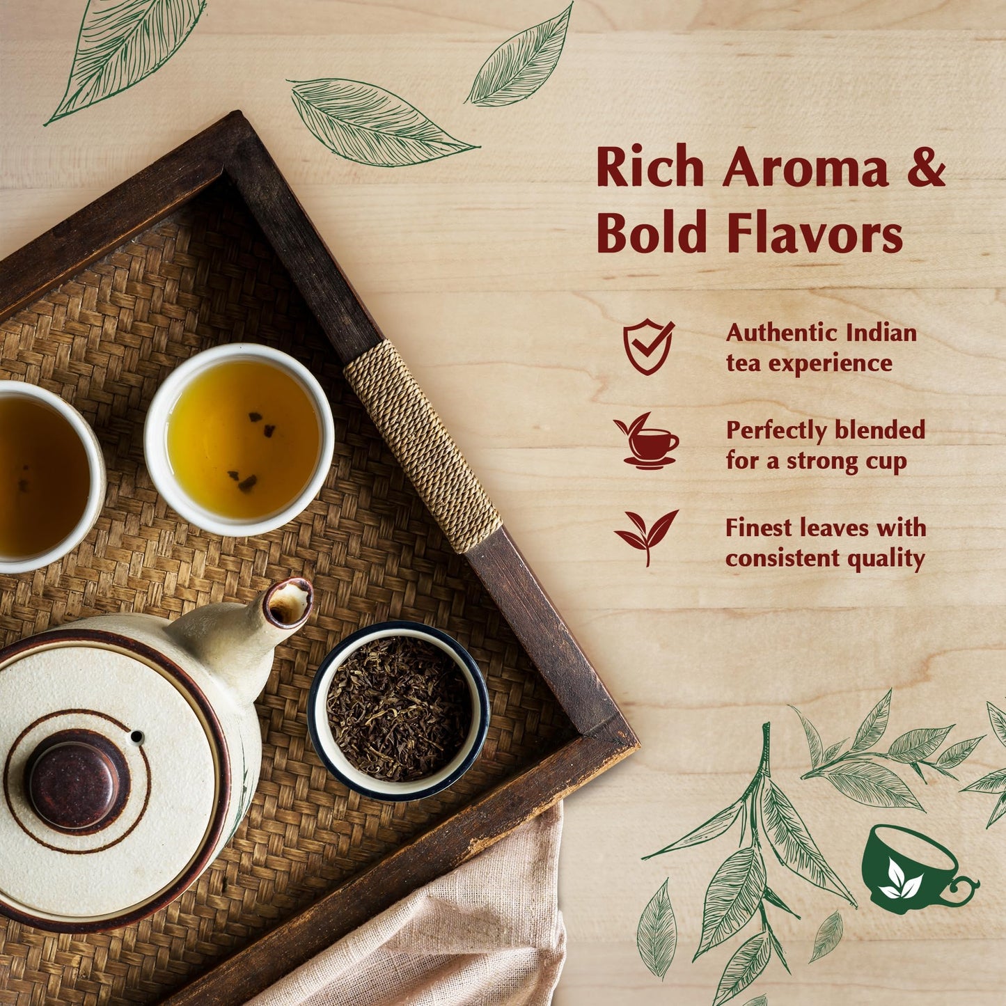 Vedaka Extra Strong Tea Powder | 500g | Bold & Aromatic Black Tea